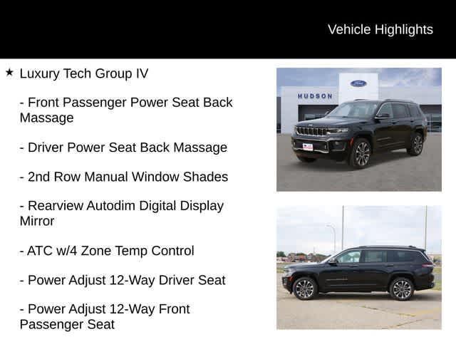 used 2021 Jeep Grand Cherokee L car, priced at $34,500