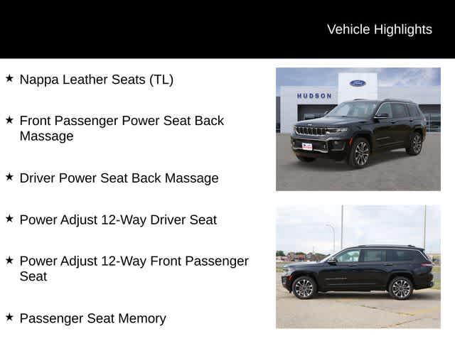 used 2021 Jeep Grand Cherokee L car, priced at $34,500