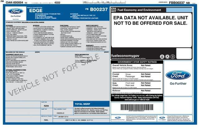 used 2015 Ford Edge car, priced at $11,997
