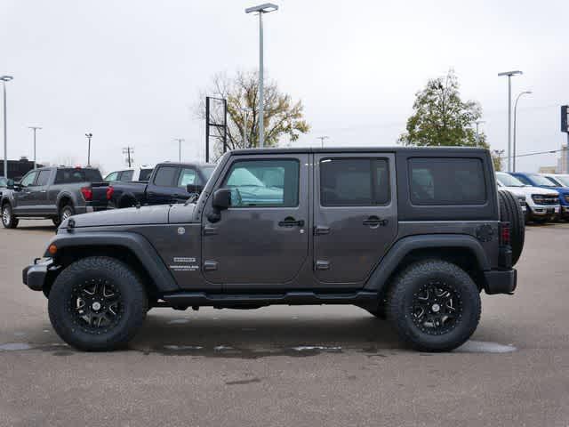 used 2016 Jeep Wrangler Unlimited car, priced at $19,177