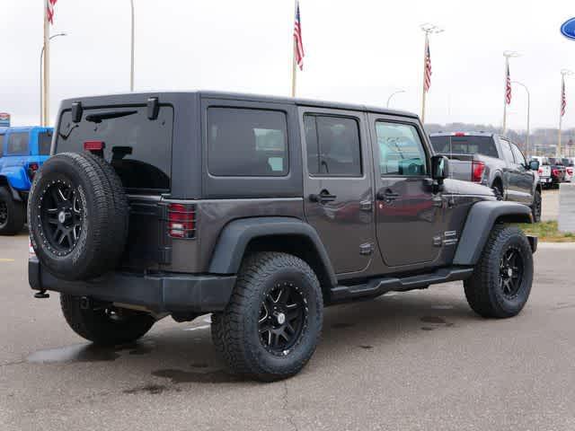 used 2016 Jeep Wrangler Unlimited car, priced at $19,177