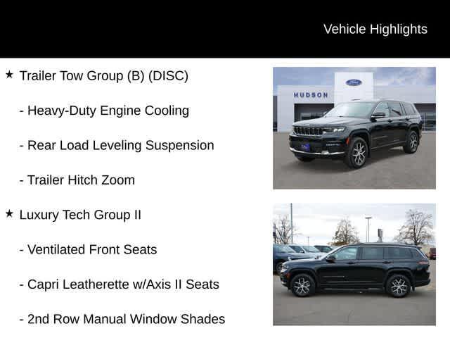 used 2023 Jeep Grand Cherokee L car, priced at $35,497