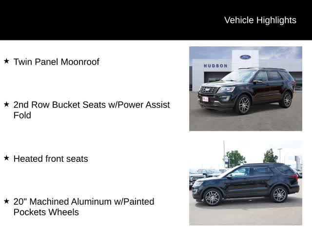 used 2017 Ford Explorer car, priced at $17,500