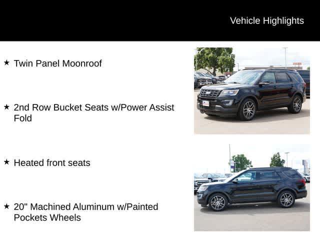 used 2017 Ford Explorer car, priced at $18,497