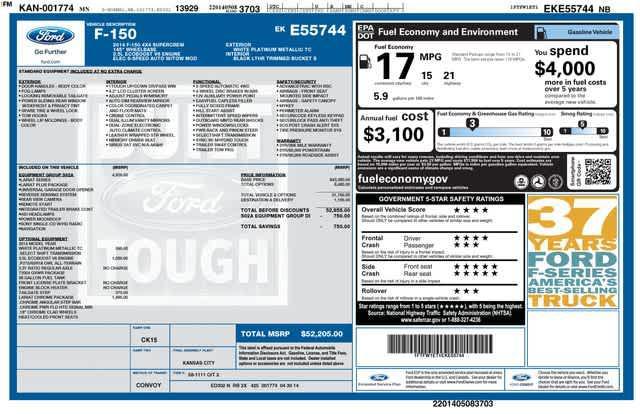 used 2014 Ford F-150 car, priced at $17,659
