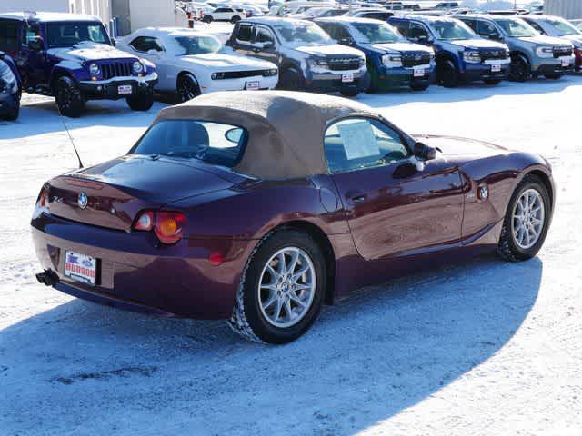 used 2003 BMW Z4 car, priced at $6,987