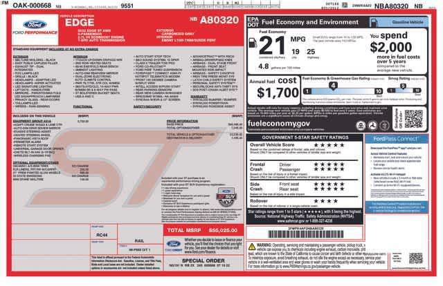 used 2022 Ford Edge car, priced at $34,997