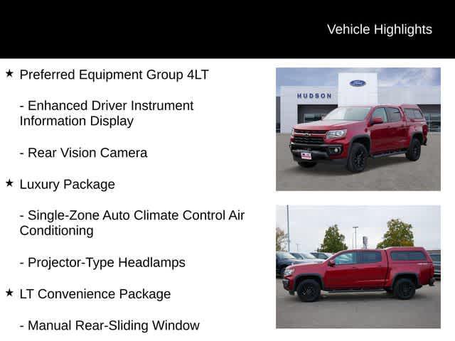 used 2022 Chevrolet Colorado car, priced at $24,177