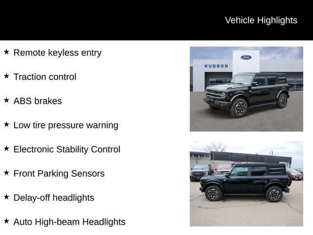 used 2023 Ford Bronco car, priced at $44,946