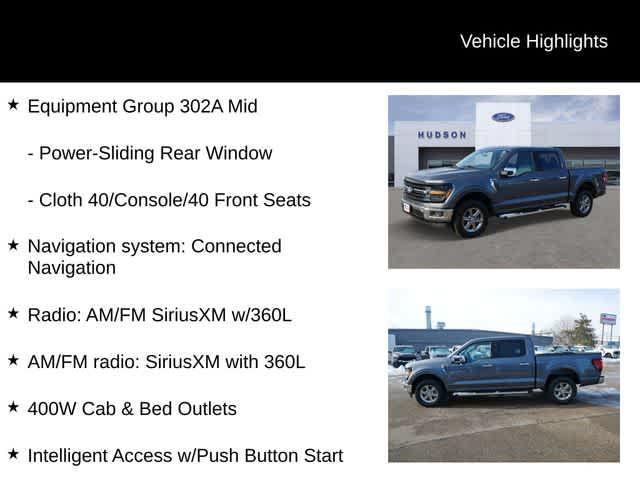 used 2024 Ford F-150 car, priced at $52,897