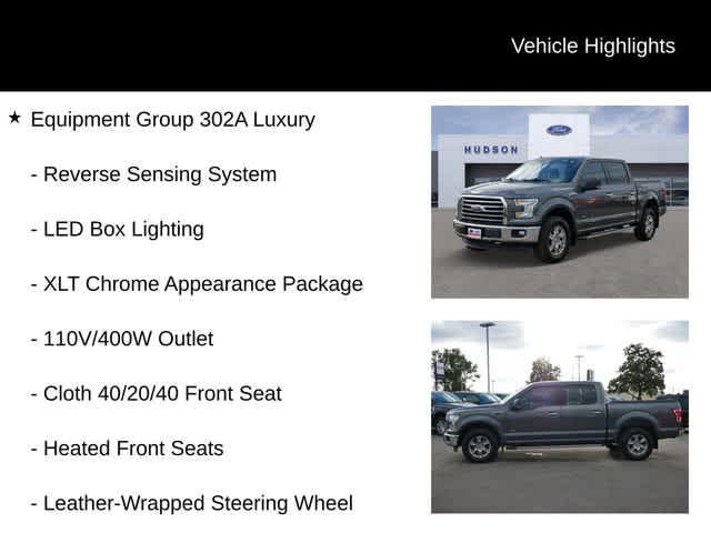 used 2016 Ford F-150 car, priced at $17,675