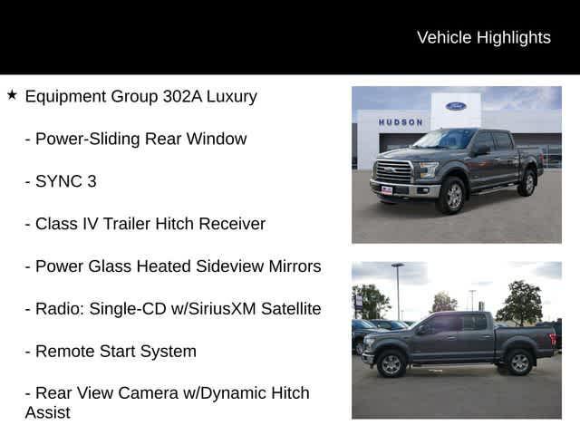 used 2016 Ford F-150 car, priced at $17,675