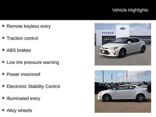 used 2015 Scion tC car, priced at $10,997