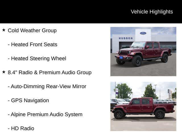 used 2021 Jeep Gladiator car, priced at $33,497