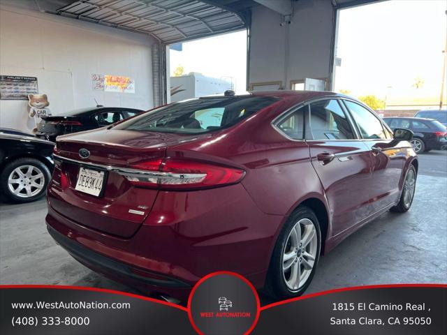 used 2018 Ford Fusion car, priced at $12,999