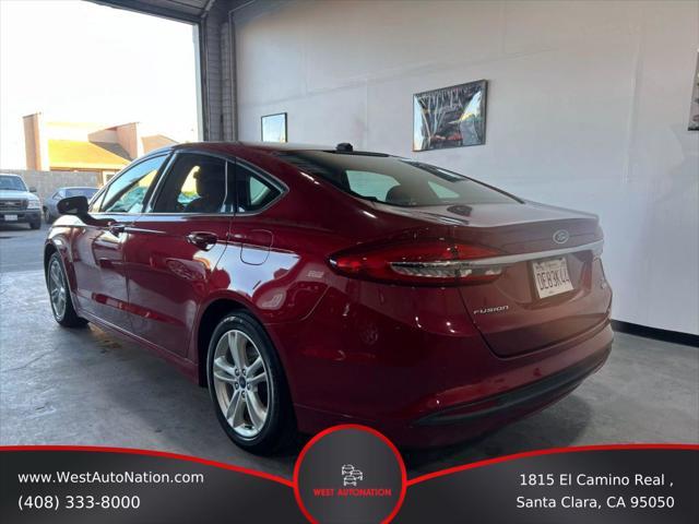 used 2018 Ford Fusion car, priced at $12,999