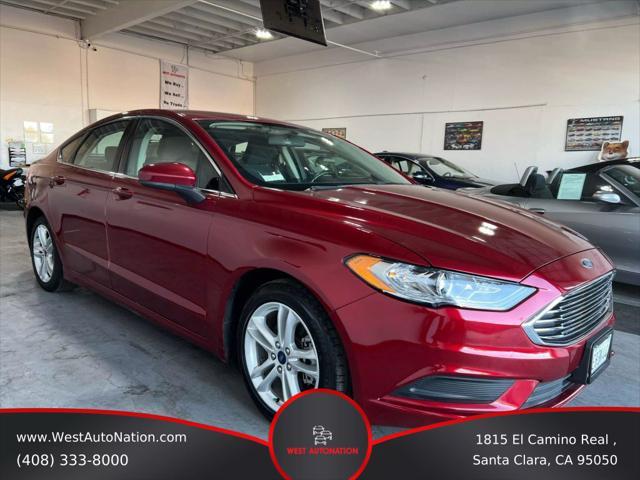 used 2018 Ford Fusion car, priced at $12,999