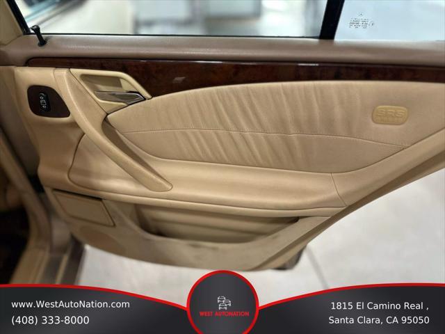 used 2001 Mercedes-Benz E-Class car, priced at $4,999