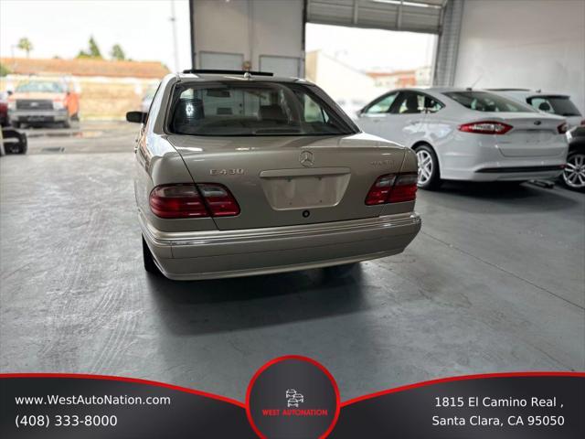 used 2001 Mercedes-Benz E-Class car, priced at $4,999