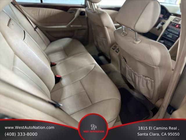 used 2001 Mercedes-Benz E-Class car, priced at $4,999
