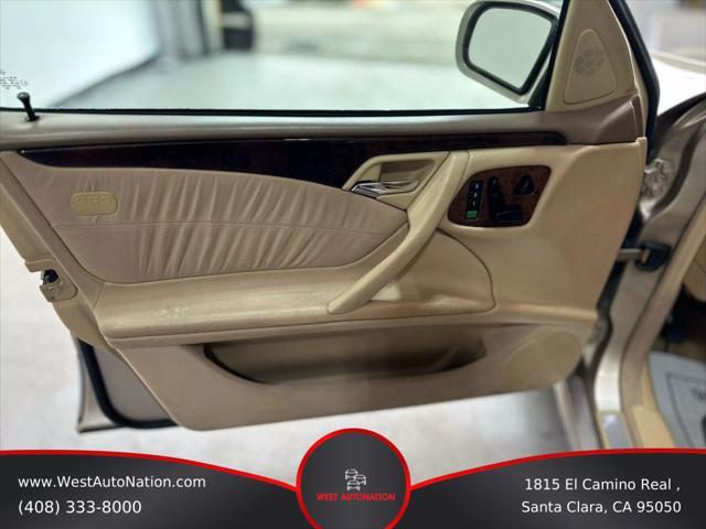 used 2001 Mercedes-Benz E-Class car, priced at $4,999