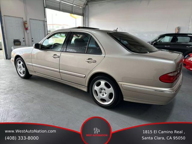 used 2001 Mercedes-Benz E-Class car, priced at $4,999