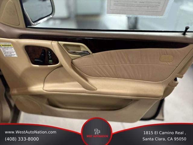 used 2001 Mercedes-Benz E-Class car, priced at $4,999