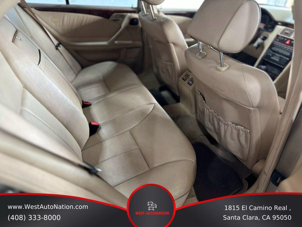 used 2001 Mercedes-Benz E-Class car, priced at $4,999