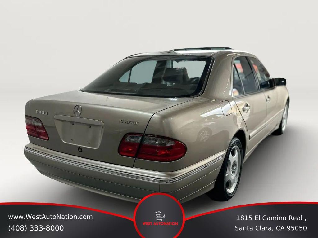 used 2001 Mercedes-Benz E-Class car, priced at $4,999