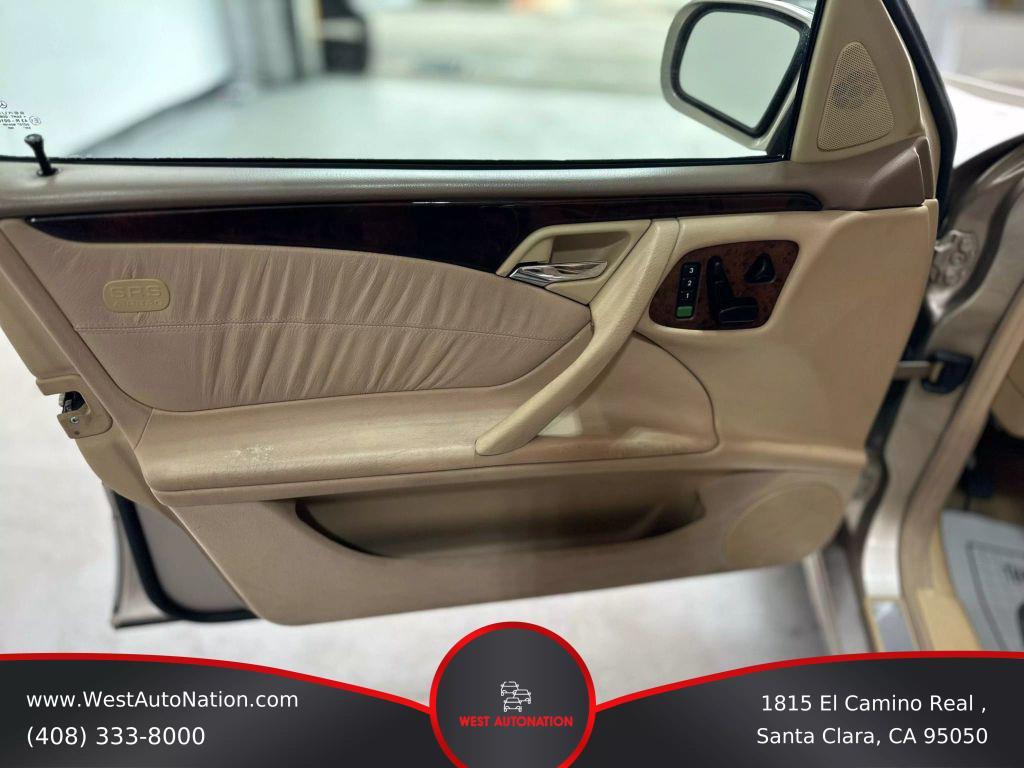 used 2001 Mercedes-Benz E-Class car, priced at $4,999