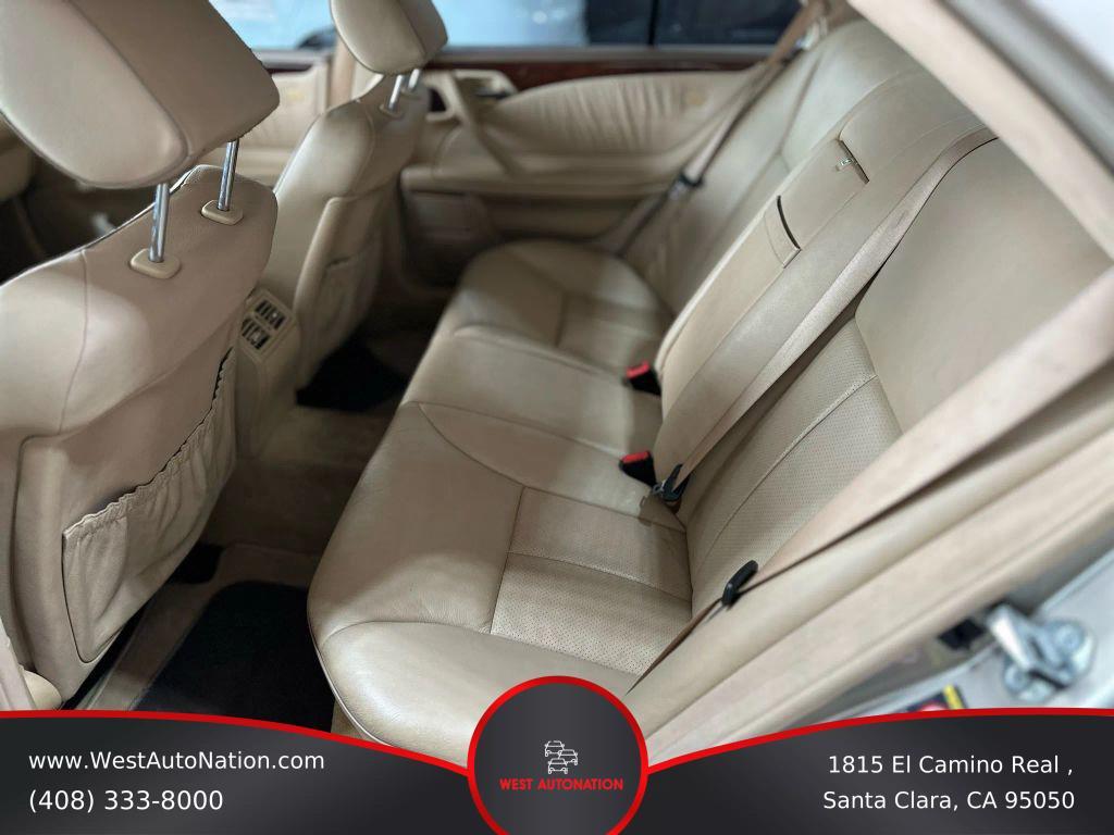 used 2001 Mercedes-Benz E-Class car, priced at $4,999