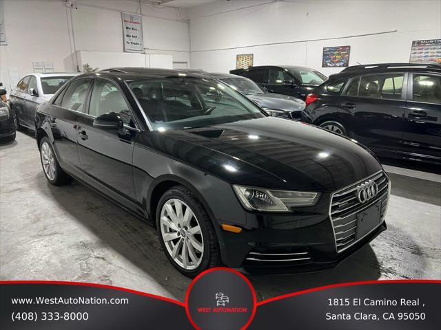 used 2017 Audi A4 car, priced at $17,999