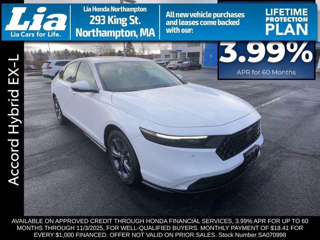 new 2025 Honda Accord Hybrid car, priced at $36,545