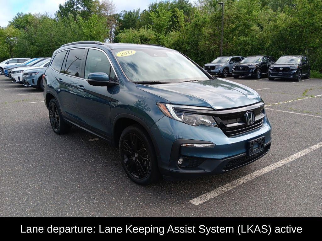 used 2021 Honda Pilot car, priced at $31,890