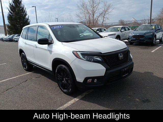 used 2021 Honda Passport car, priced at $26,490