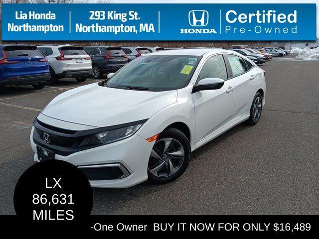 used 2019 Honda Civic car, priced at $16,990