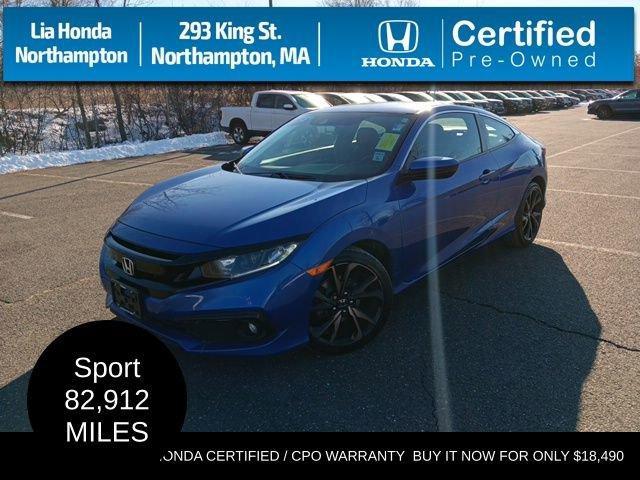 used 2019 Honda Civic car, priced at $18,490