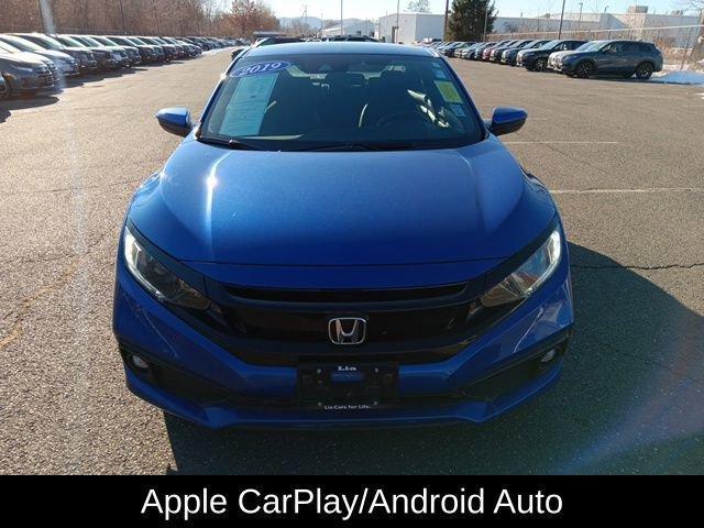 used 2019 Honda Civic car, priced at $18,490