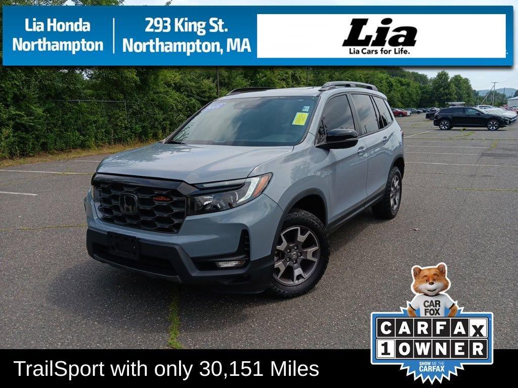 used 2022 Honda Passport car, priced at $34,990