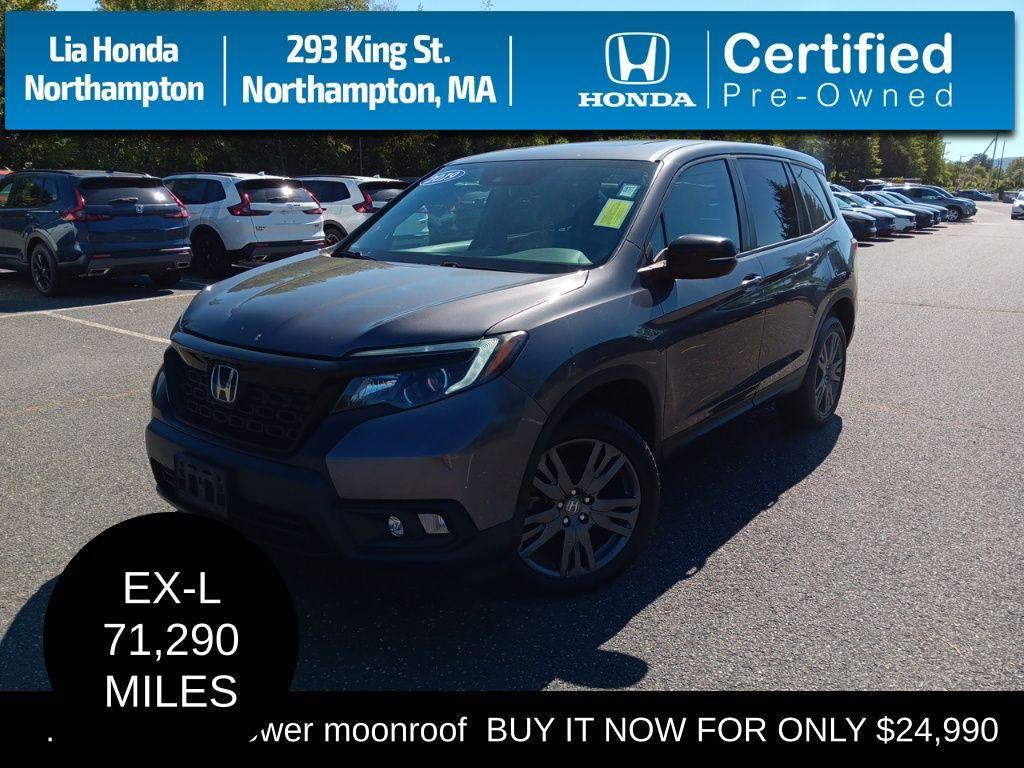 used 2019 Honda Passport car, priced at $24,990