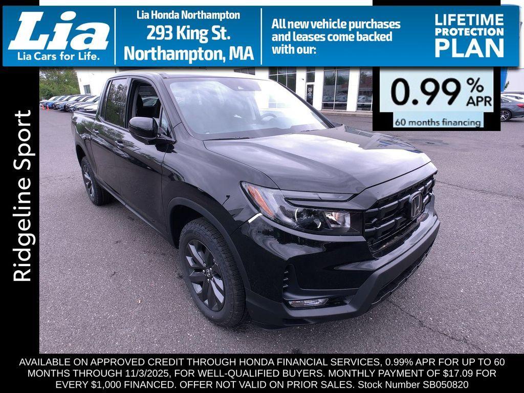 new 2025 Honda Ridgeline car, priced at $40,100