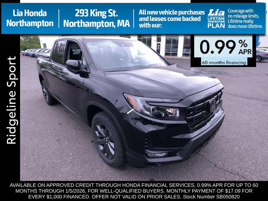 new 2025 Honda Ridgeline car, priced at $38,213