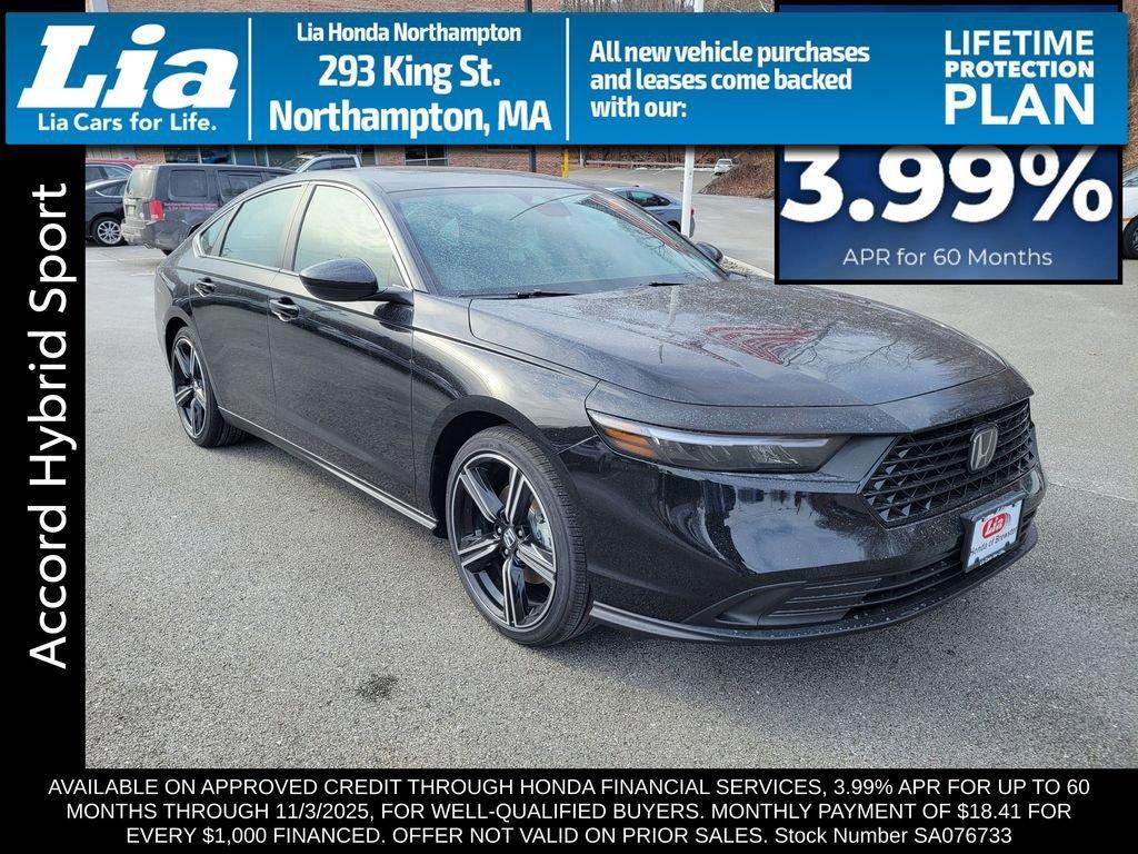 new 2025 Honda Accord Hybrid car, priced at $34,850