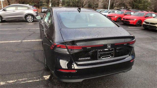 new 2025 Honda Accord car, priced at $30,655