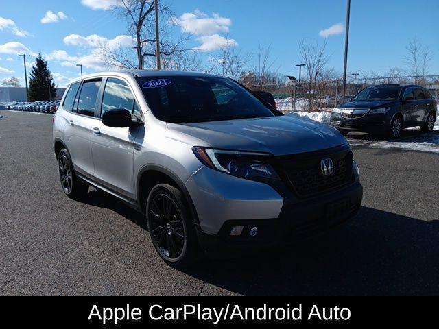 used 2021 Honda Passport car, priced at $27,390