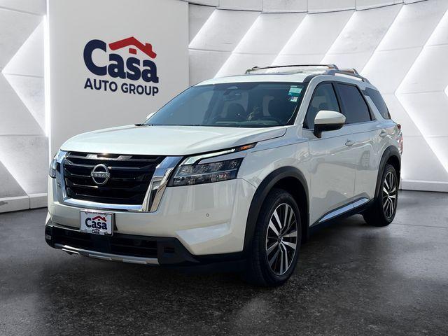 used 2024 Nissan Pathfinder car, priced at $40,000