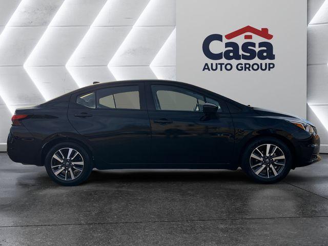 used 2021 Nissan Versa car, priced at $16,000