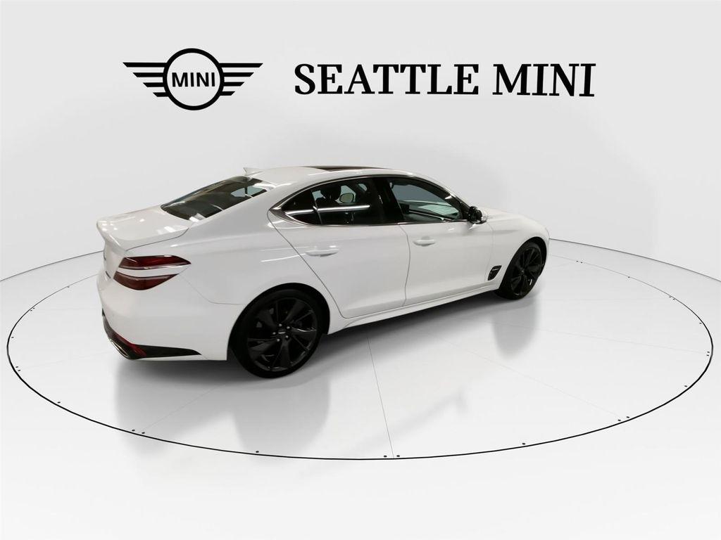 used 2022 Genesis G70 car, priced at $34,888