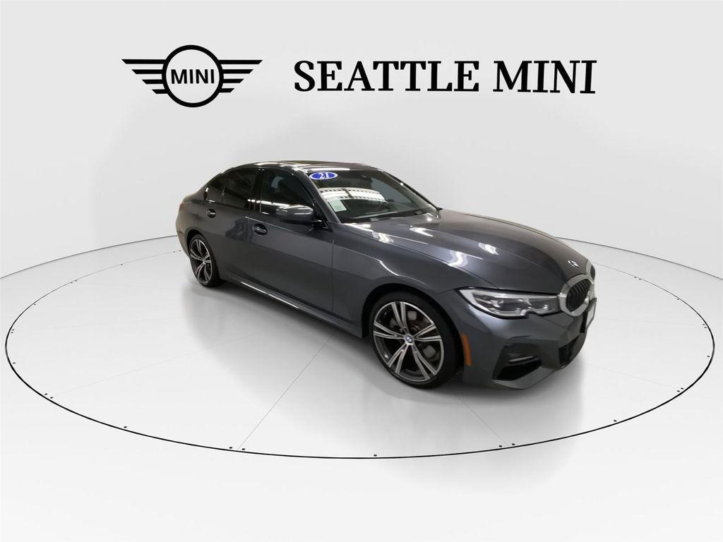 used 2021 BMW 330e car, priced at $36,989