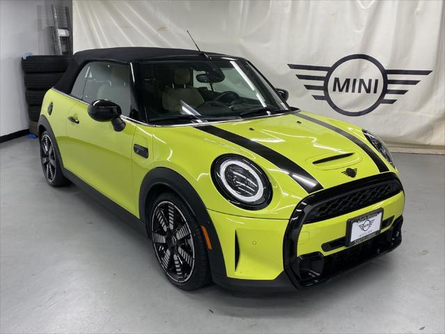 used 2022 MINI Convertible car, priced at $26,496